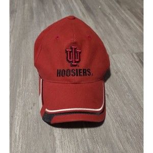 Indiana University IU Hoosiers Team Starter Adjustable Ball Cap Hat Baseball